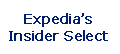 Expedia’s Insider Select Logo